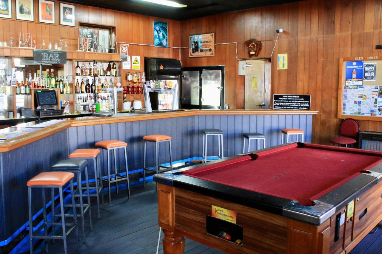 Club Hotel Glen Innes Eksteriør billede